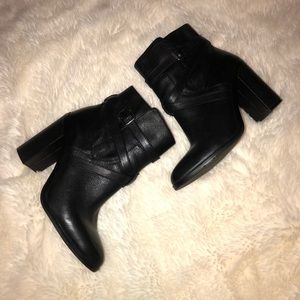 Vince Camuto tall black booties